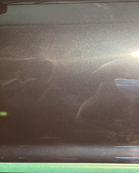 MITSUBISHI ランサーエボリューション入庫状態オーロラ傷多い