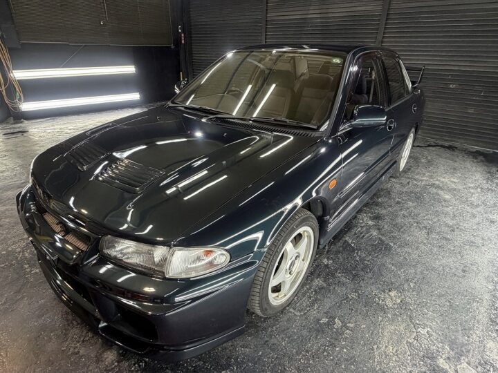 MITSUBISHI ランサーエボリューションにセラミックコーティングSystemX PROをコーティング