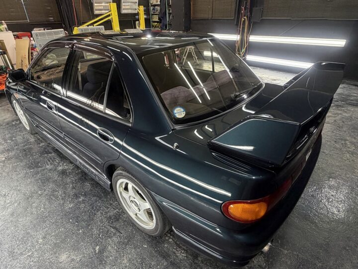 MITSUBISHI ランサーエボリューションにセラミックコーティングSystemX PROをコーティング