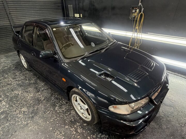 MITSUBISHI ランサーエボリューションにセラミックコーティングSystemX PROをコーティング