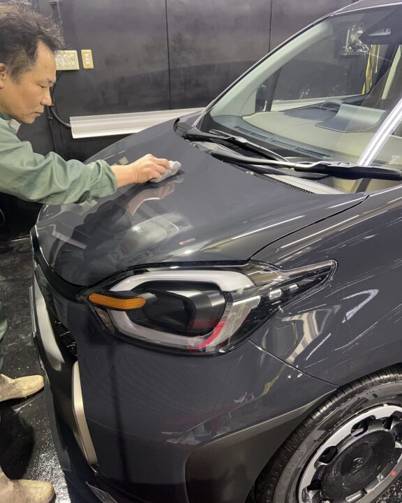 TOYOTA シエンタにセラミックコーティングSystemXPROを施工