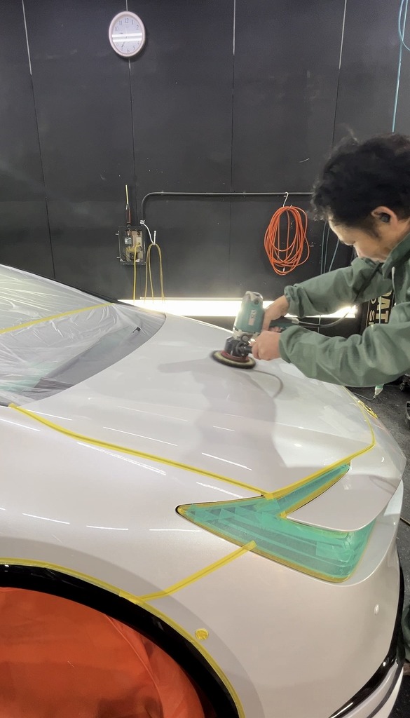 TOYOTA ノアGguardガラスコーティング施工磨き白ボケ除去・くすみ除去・シミ除去・小傷除去