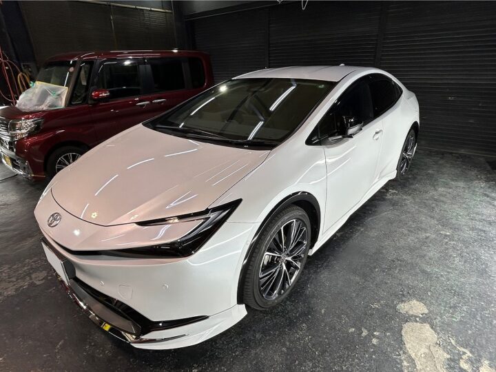 TOYOTA ノアGguardガラスコーティング3層（親水）施工