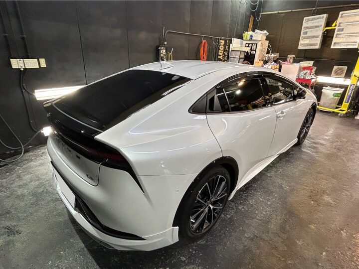 TOYOTA ノアGguardガラスコーティング3層（親水）施工