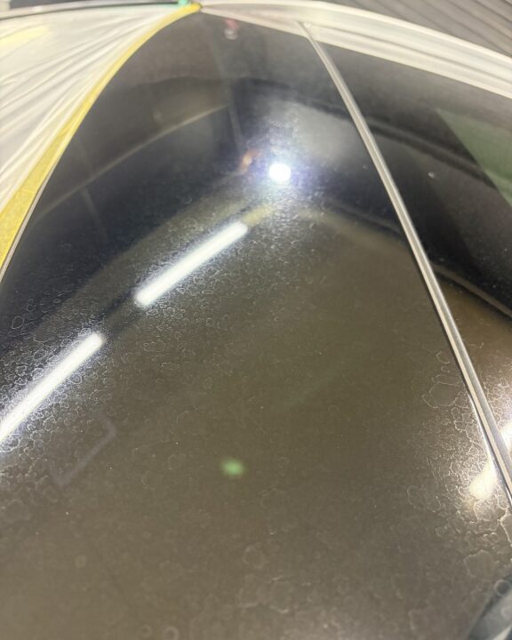 ベンツC220d磨き前状態