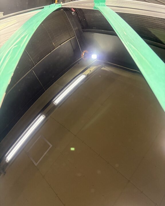 ベンツC220d磨き後状態
