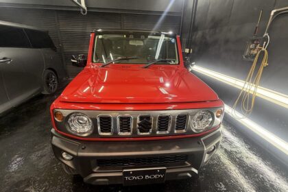 SUZUKI ジムニーノマドにセラミックコーティングを施工