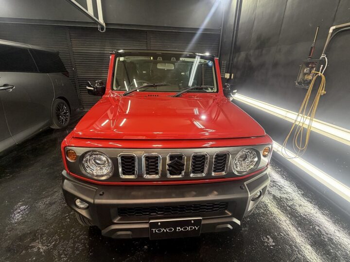 SUZUKI ジムニーノマドにセラミックコーティングを施工