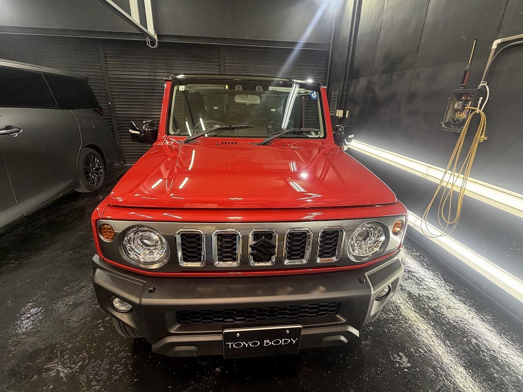 SUZUKI ジムニーノマドにセラミックコーティングを施工