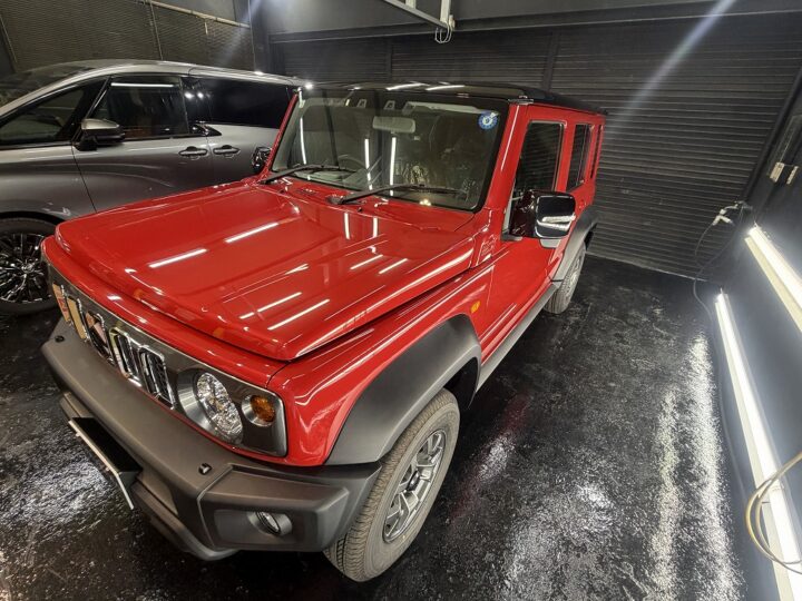 SUZUKI ジムニーノマドにセラミックコーティングを施工