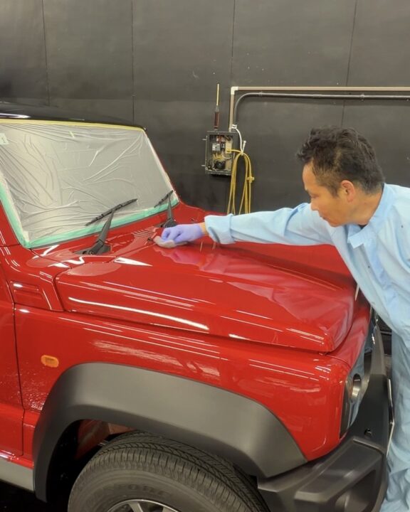 SUZUKI ジムニーノマドにセラミックコーティングを施工