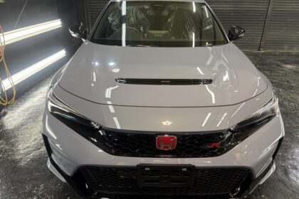 HONDAシビックTYPE-RにセラミックコーティンングSystemXPROとホイールコーティングを施工