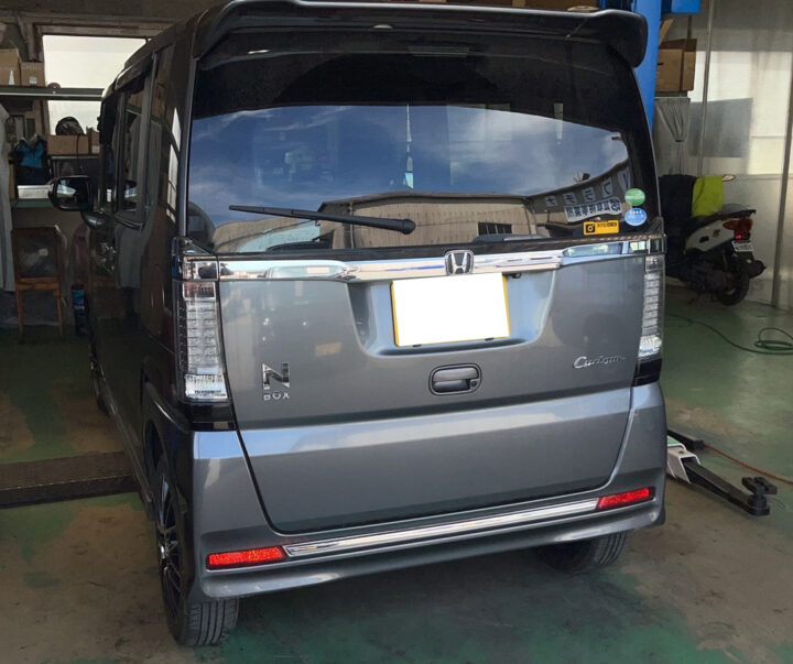 IMG_4583 - 鈑金塗装・カーコーティング・車検|山口県周南市 東洋ボデー株式会社 ホンダ N-BOX