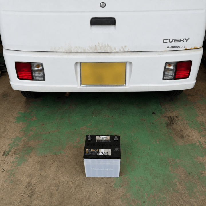 スズキ エブリイバン　車検整備・部品交換