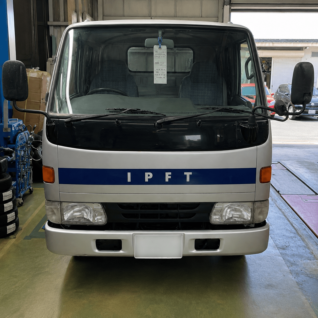 トヨタ　トヨエース　車検整備・部品交換