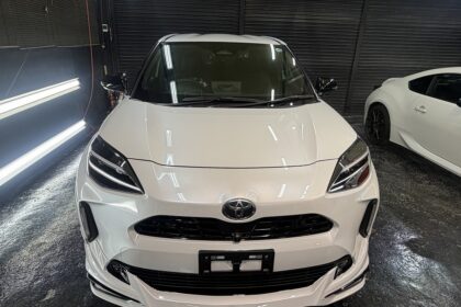 TOYOTAヤリスクロスにセラミックコーティングSystemX施工