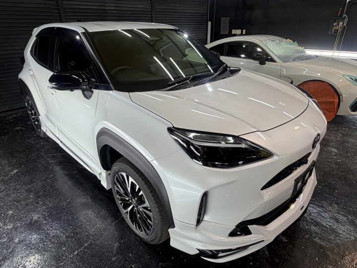 TOYOTAヤリスクロスにセラミックコーティングSystemX施工