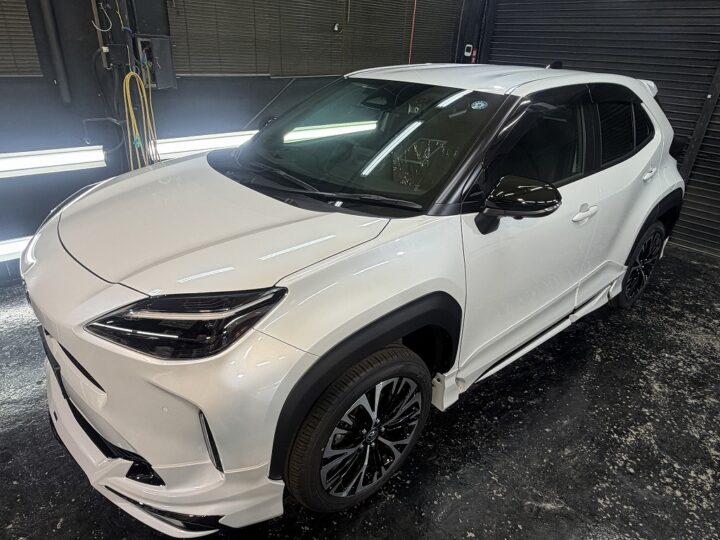 TOYOTAヤリスクロスにセラミックコーティングSystemX施工