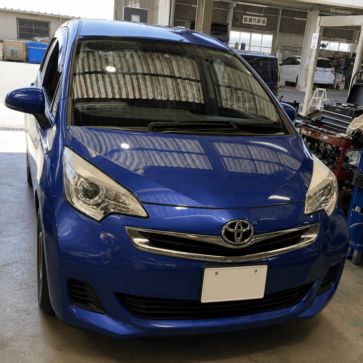 トヨタ ラクティス 車検整備