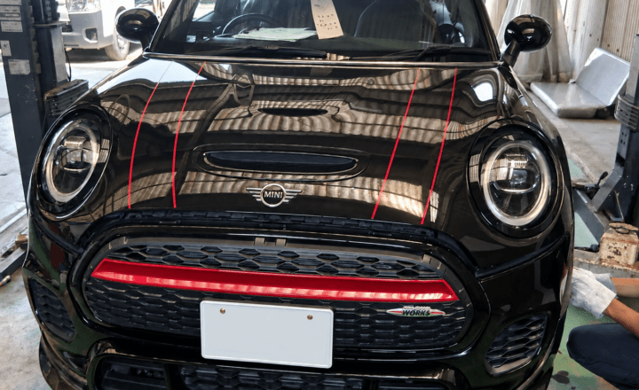 MINI ジョンクーパーSの車検整備・部品交換