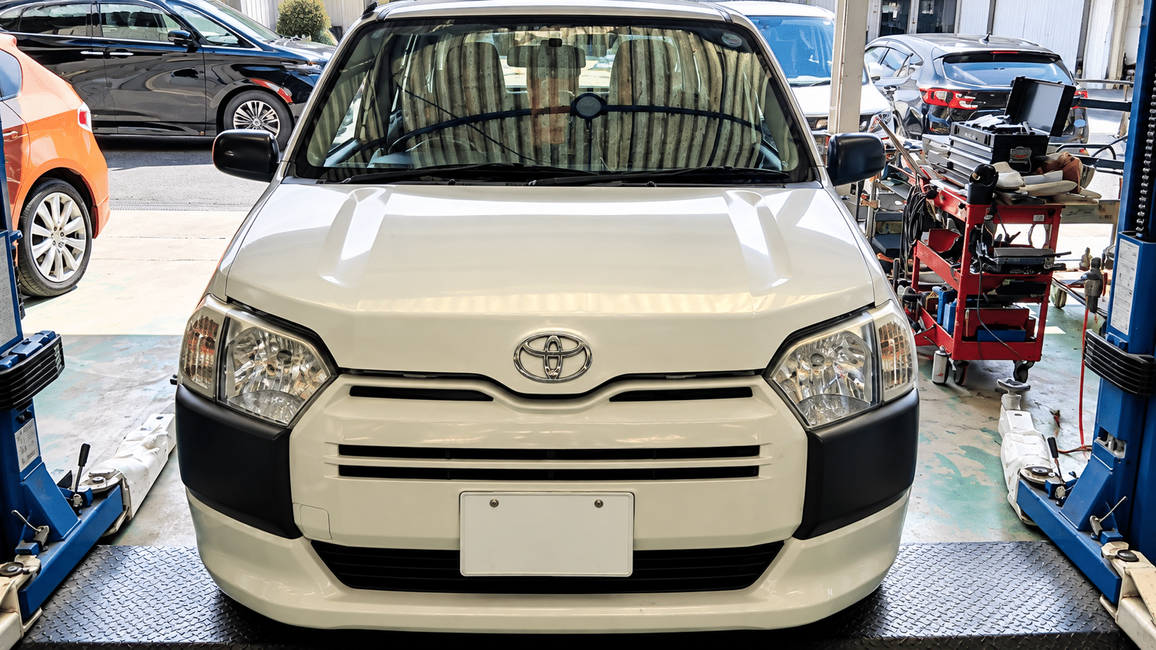 トヨタ サクシード 車検整備